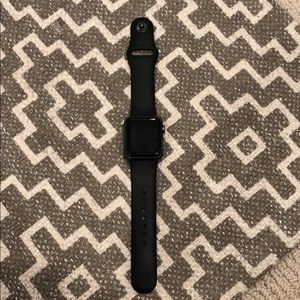 Black Series 1 Apple Watch 38mm